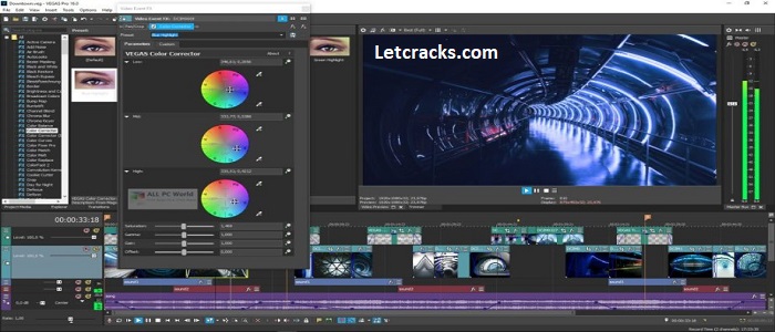 Sony Vegas Pro Crack Free Download